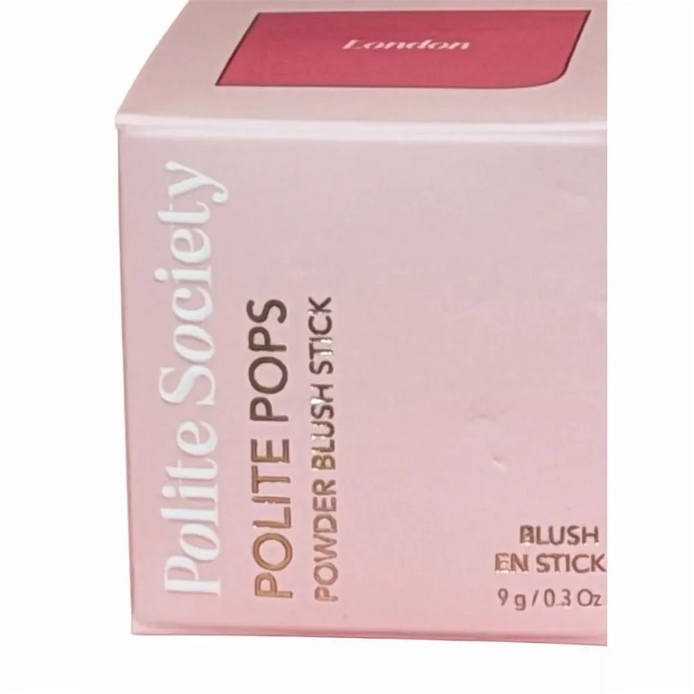 Polite Pops by Polite Society, Blush Stick London Shade Matte Cream-to-Powder